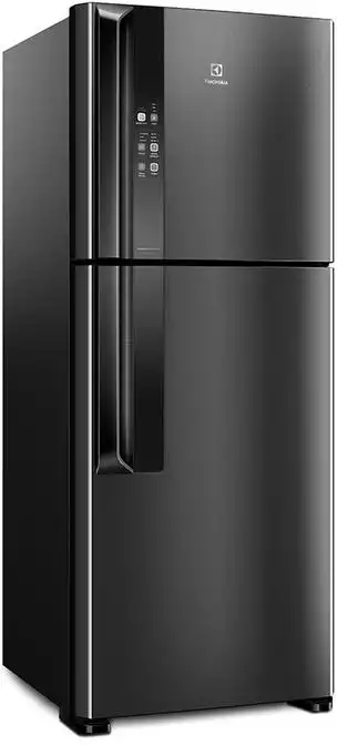 Geladeira Electrolux Geladeira Frost Free  431 Litros IF55B Top Freezer Inverter Black 110V