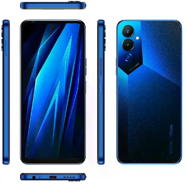 Celular Tecno mobile Celular  POVA 4 256 GB Azul