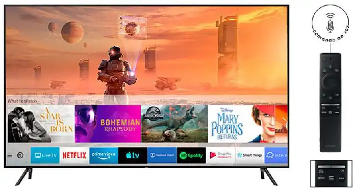 Smart TV Samsung TV QLED 135 CMS (55)UHD SMART  55 Pulgadas  Smart Tv QN55Q60RAK