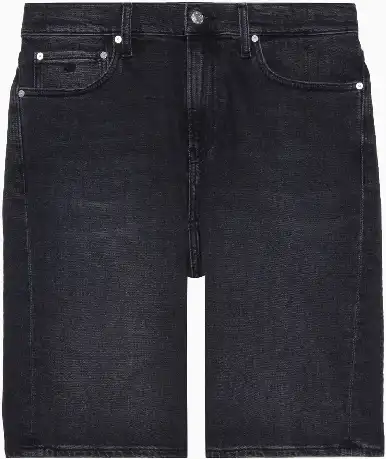 Ropa Calvin klein Short  Denim Washed Hombre Negro