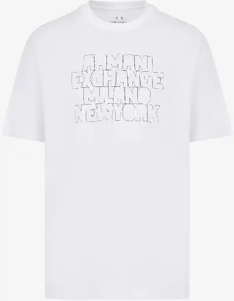 Ropa Armani exchange Playera milano new york de algodón orgánico comfort fit