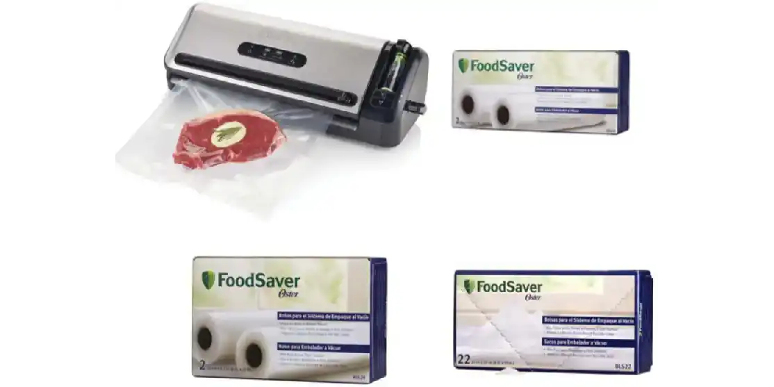 Oster Kit FoodSaver Sistema de sellado al vacío 2 en