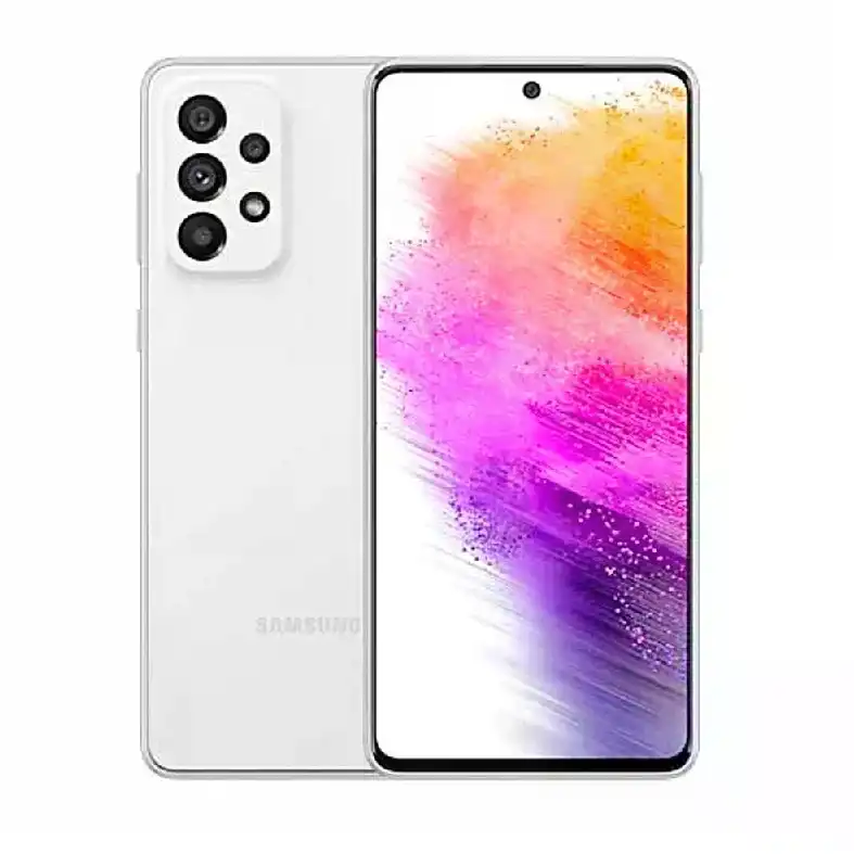 Celular Samsung Galaxy A73 5G / 6GB Ram + 128 GB - Blanco + Cargador