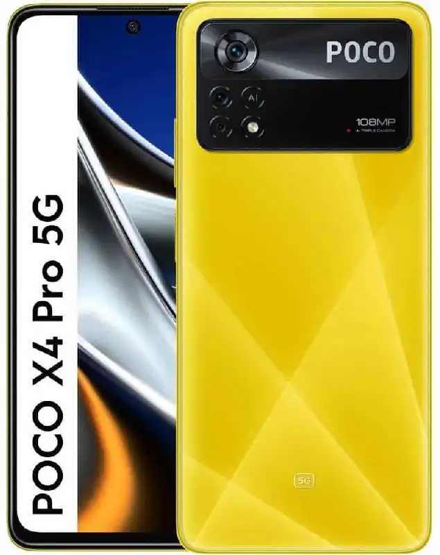Celular Xiaomi Celular  Poco X4 Pro 5G 256GB 8GB Ram Color Amarillo