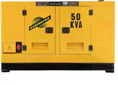 Herramienta Toyaki Generador a gasolina 50Kva TK-GS50000 amarillo