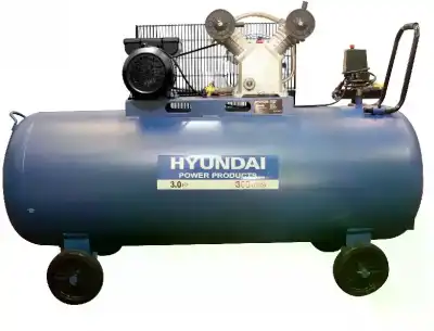 Herramienta Hyundai Compresor 3 HP 300 litros 82HYXY300C