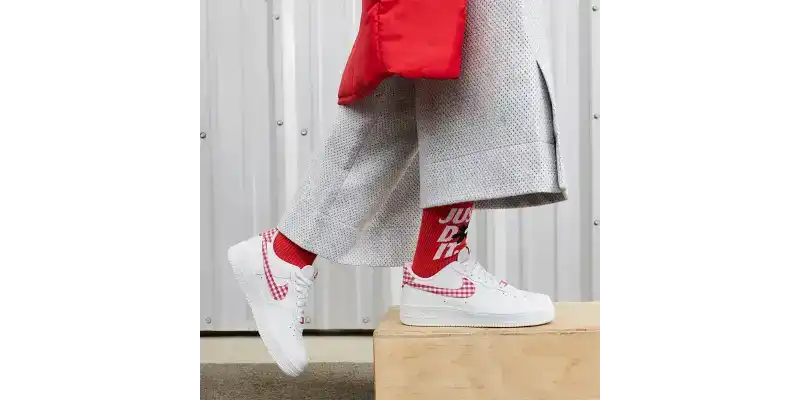 nike air force 1 mid blancas mujer