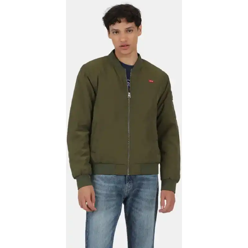 LEVIS Chaqueta Hombre Levi's Bomber con logotipo mini Batwing - Tienda Levi